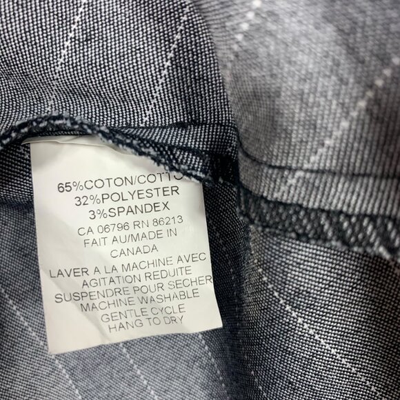 knee-length gray skirt Tristan and America size small - Picture 9 of 11